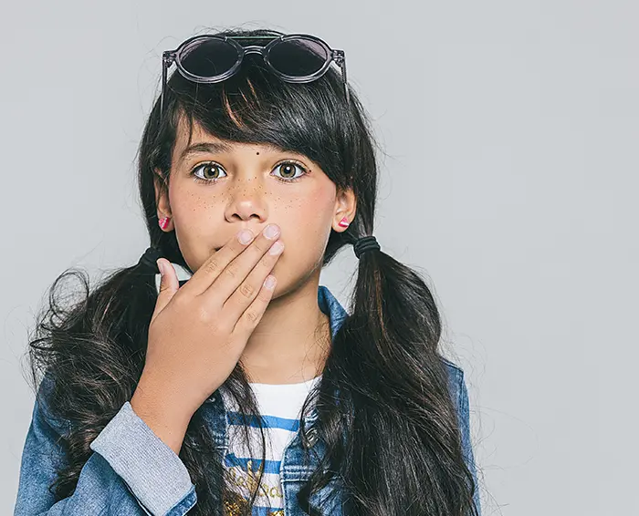 Shooting enfant